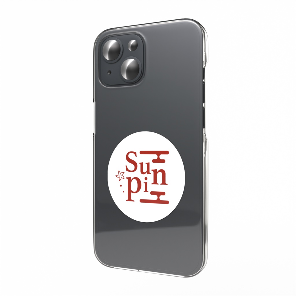 Sunpinロゴ スマホステッカー