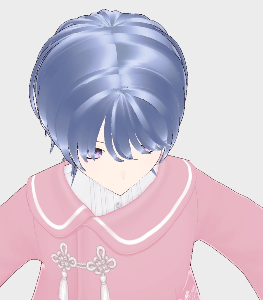 VRoid Studio 블링 헤어텍스쳐