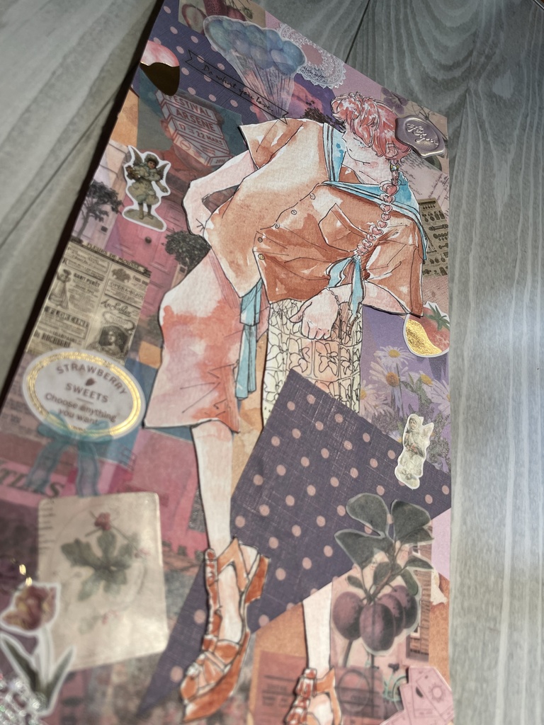 コラージュ《melt》