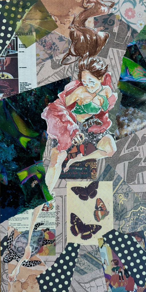 コラージュ《B.D》