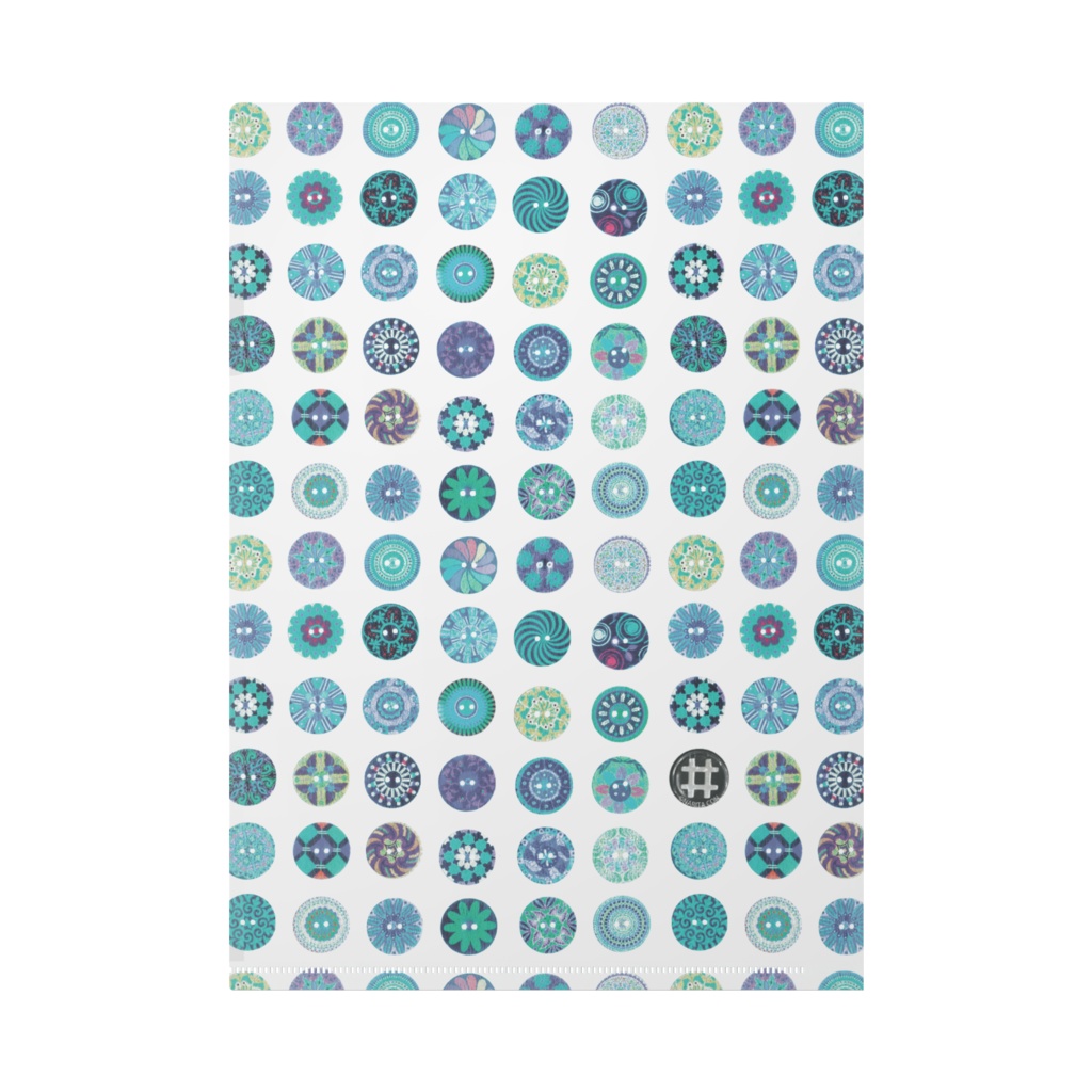 魔女のクリアファイル(白魔法ver)