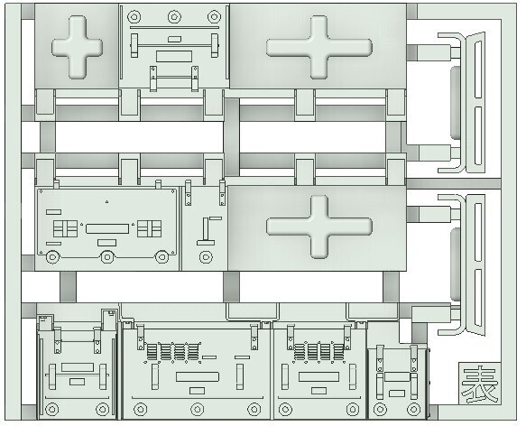 G103-1017 223系床下機器セット(K)