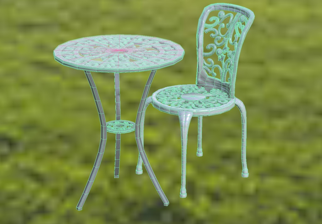 ガーデンチェア & テーブル(garden chair & table)