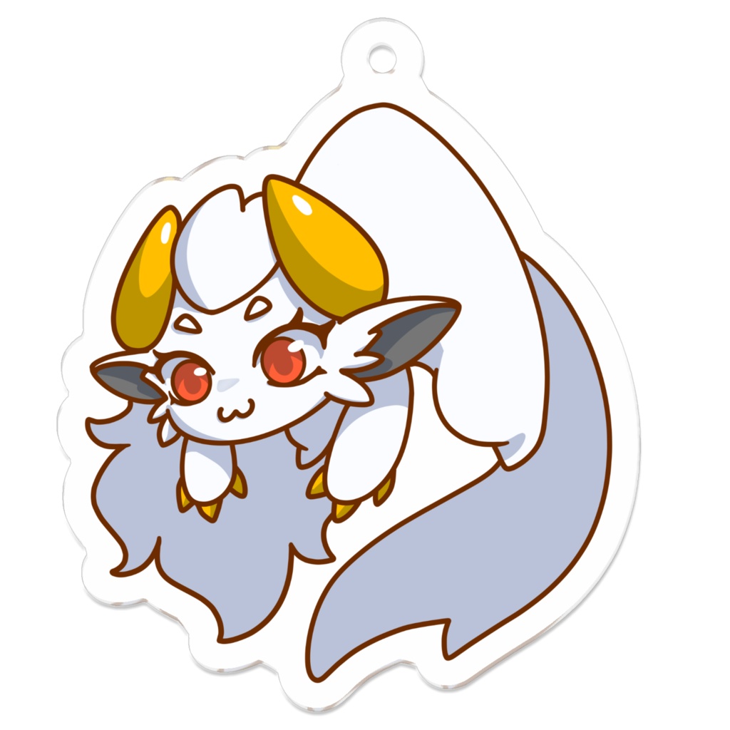 なーくんつままれアクキー