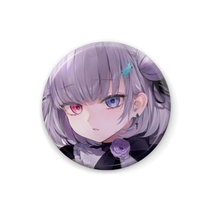 缶バッチ　メイドA