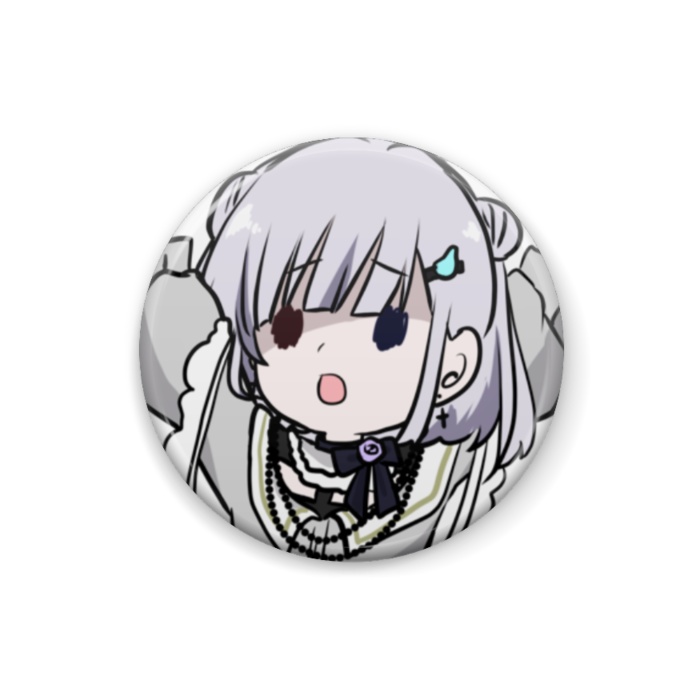 缶バッチ　めいどぉ