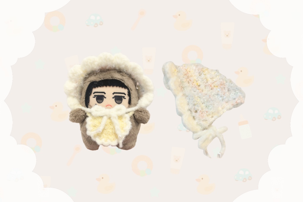 ふわふわボンネット