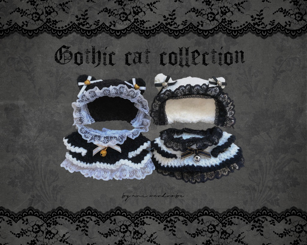 Gothic cat collection