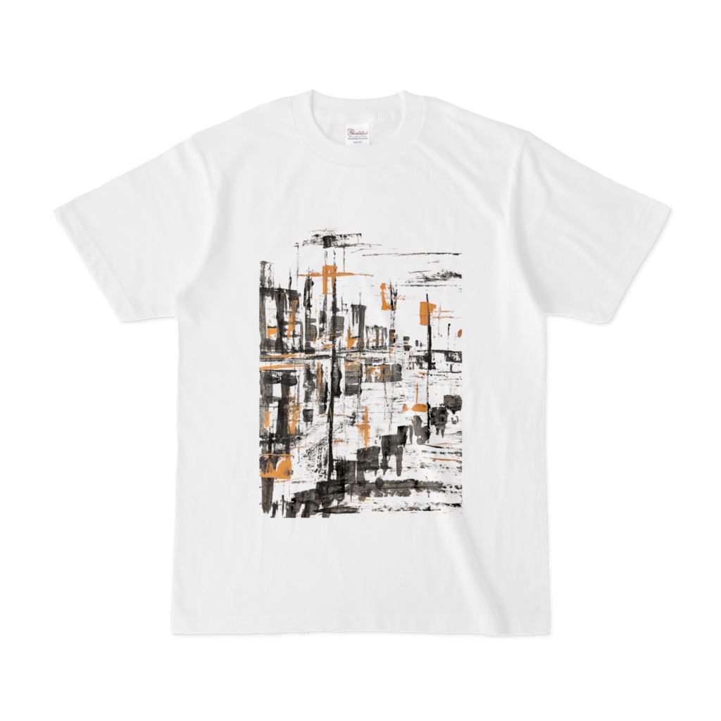 Tシャツ　街並