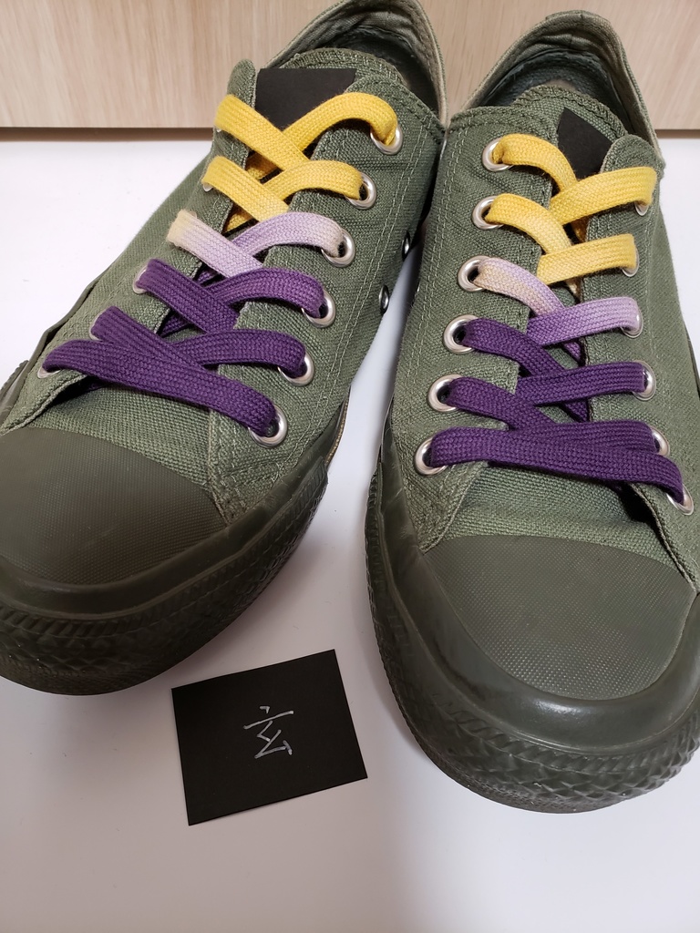 さねげんくつひも(120cmローカットスニーカー用)