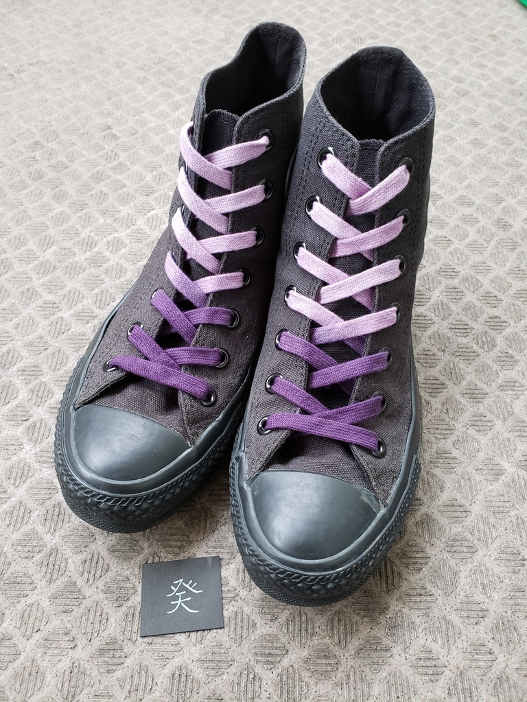 さねげんくつひも(120cmローカットスニーカー用)