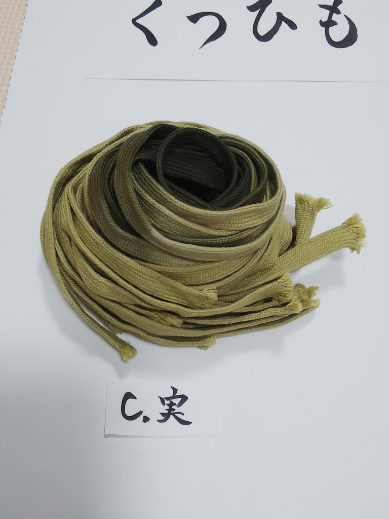 さねげんくつひも(120cmローカットスニーカー用)