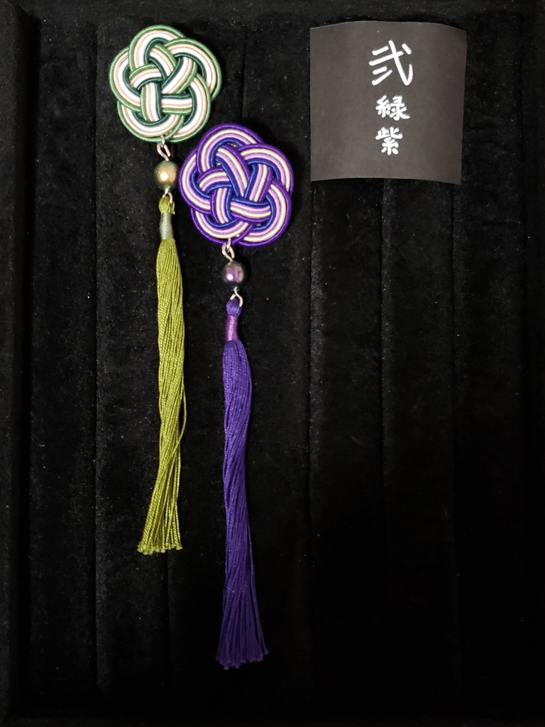 水引イヤリング