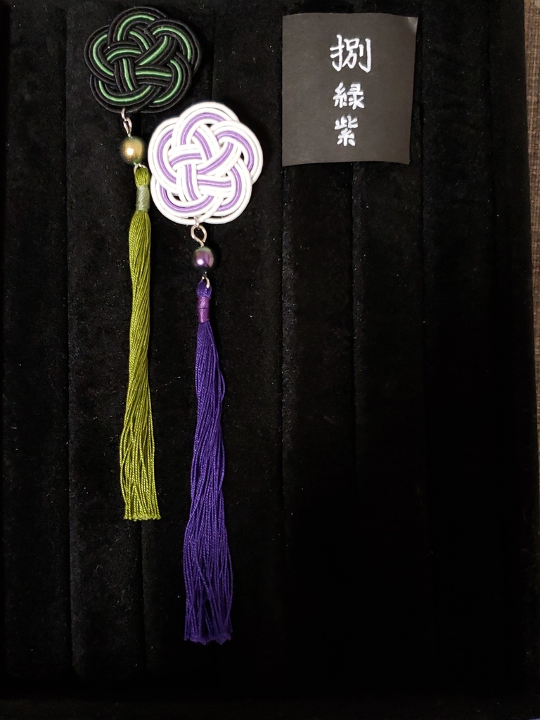 水引イヤリング