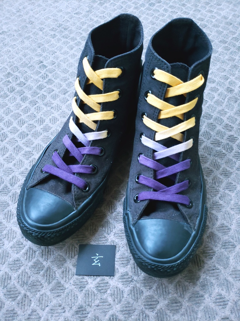 さねげんくつひも(140cmハイカットスニーカー用)