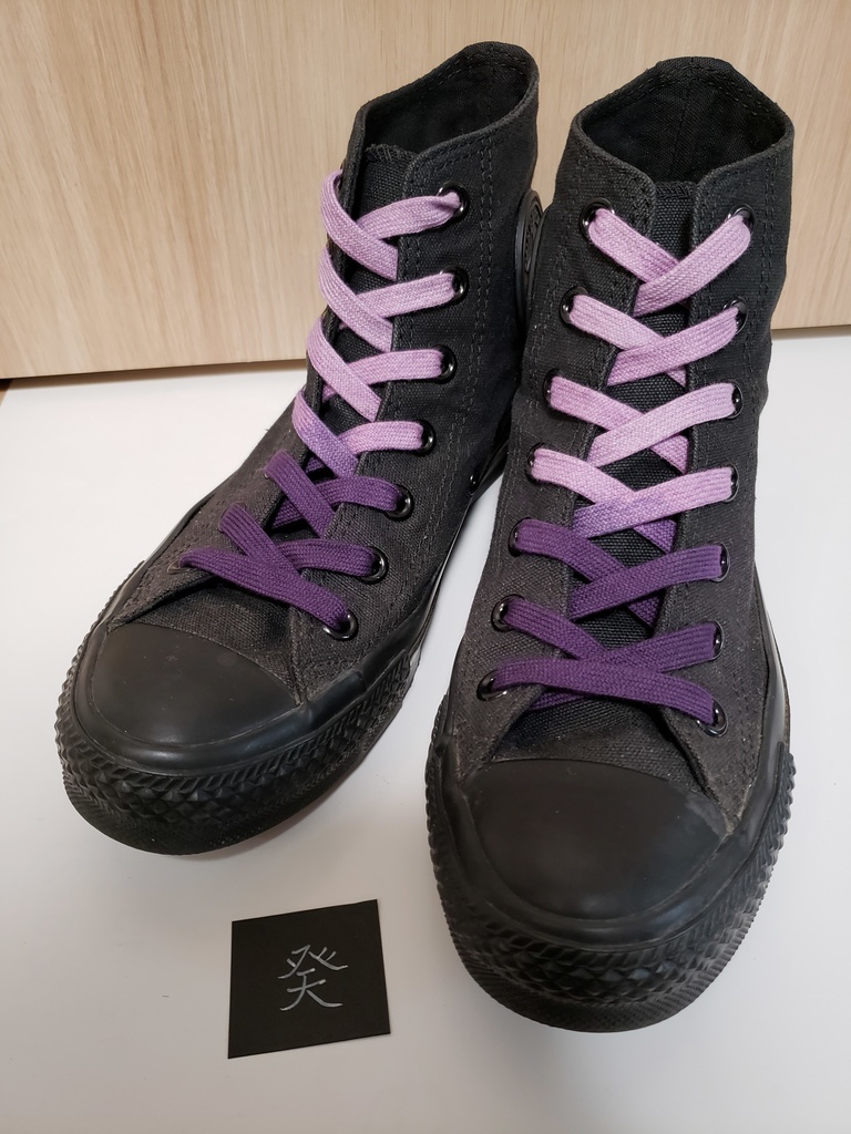 さねげんくつひも(140cmハイカットスニーカー用)