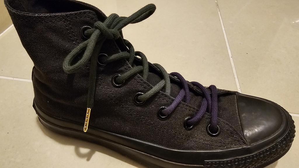 【靴紐】丸紐さねげん(125cm)※アグレットの色を選んでカートに入れて下さい