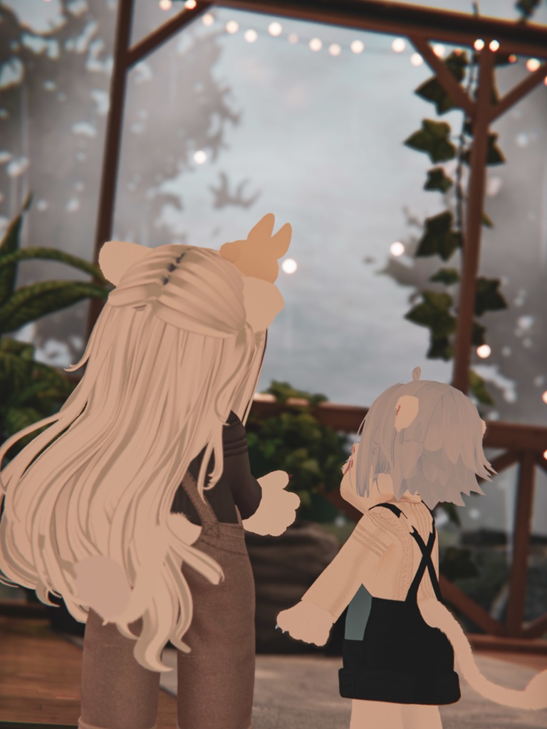 【VRChat想定3Dモデル】オーバーオールコーデ「Reindeer」