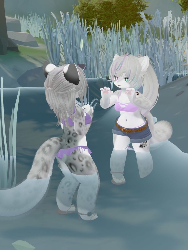 【VRChat想定3Dモデル】サマーコーデ「SunFlower」