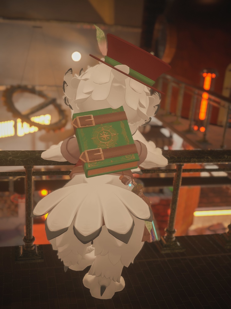 【VRChat想定3Dモデル】ノワくん向けクラシックコーデ「LittleAlchemist」