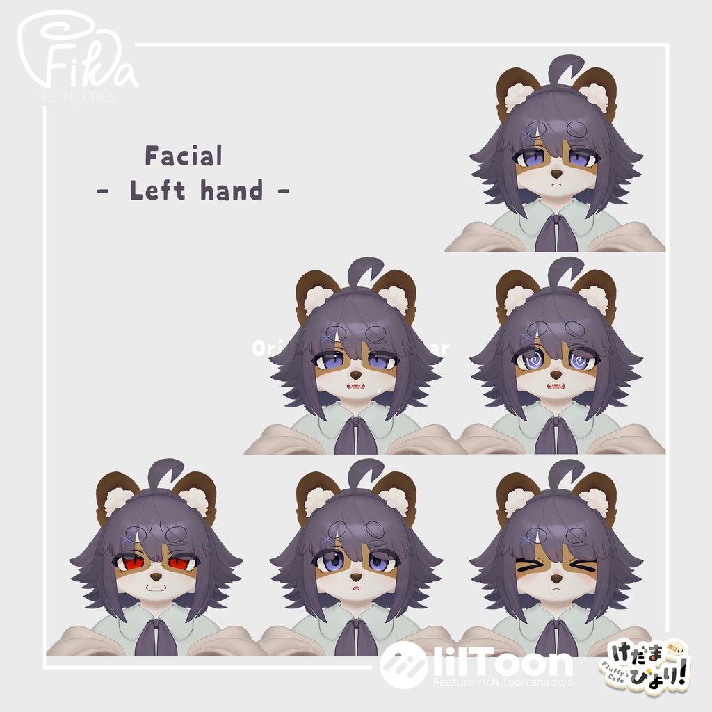 【VRChat想定3Dモデル】ノエル-Noel-