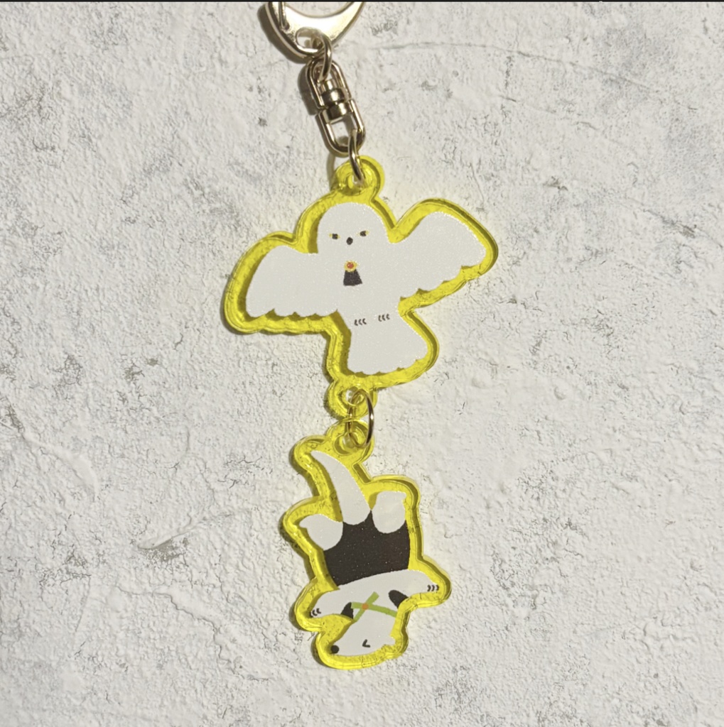 師弟アクリルキーホルダー