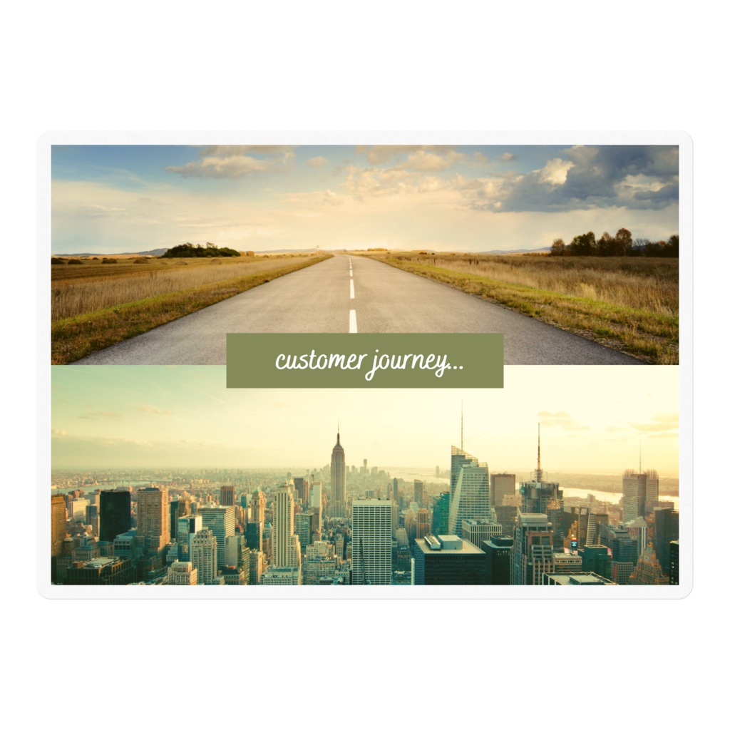 Customer Journey／カスタマージャーニー【クリアシール】
