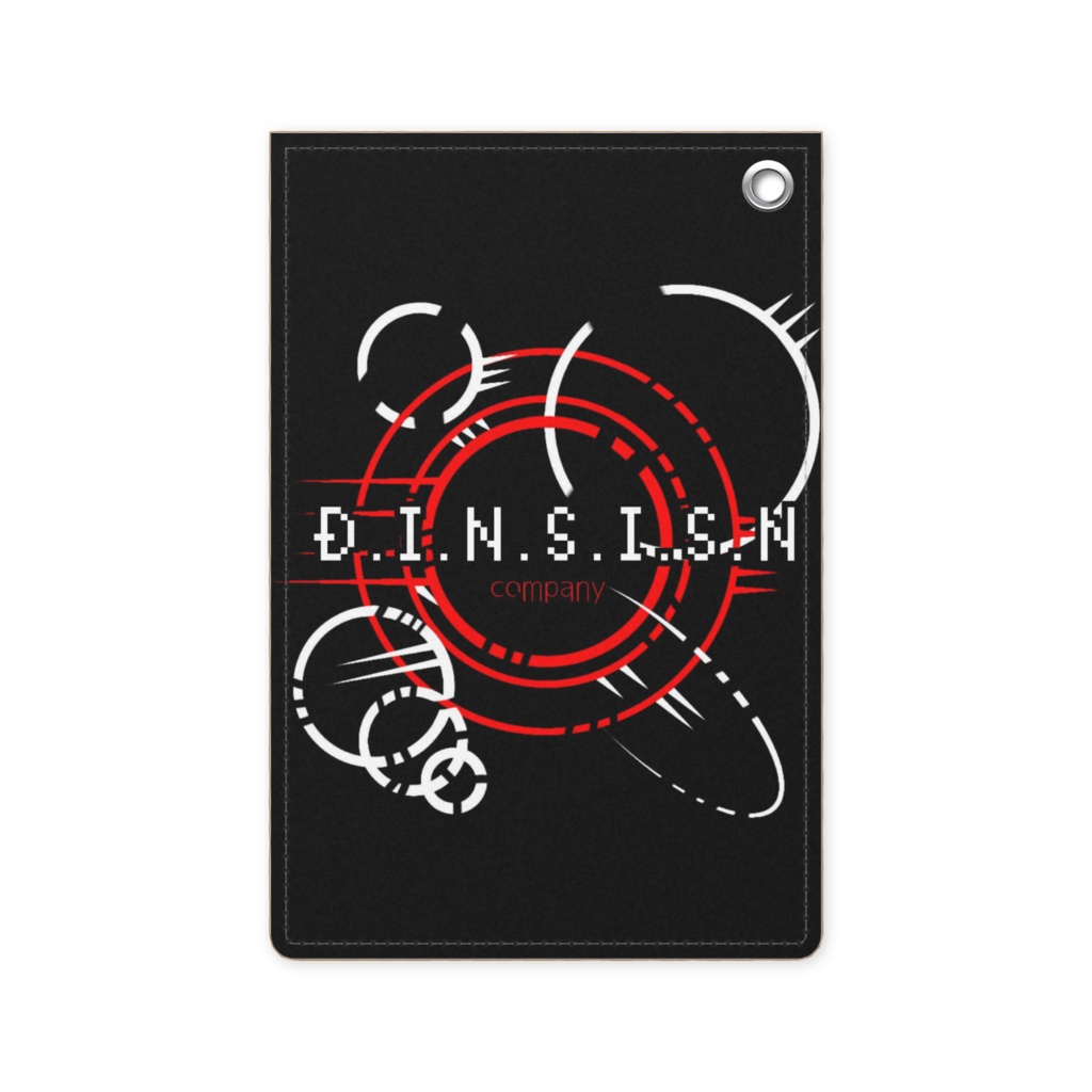 D.I.N.S.I.S.N社ロゴマーク パスケース