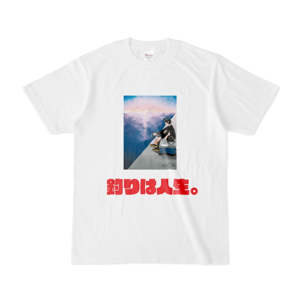 D.I.N.S.I.S.N社キャラクターズ『結月マルルゥ大佐』釣りは人生Tシャツ
