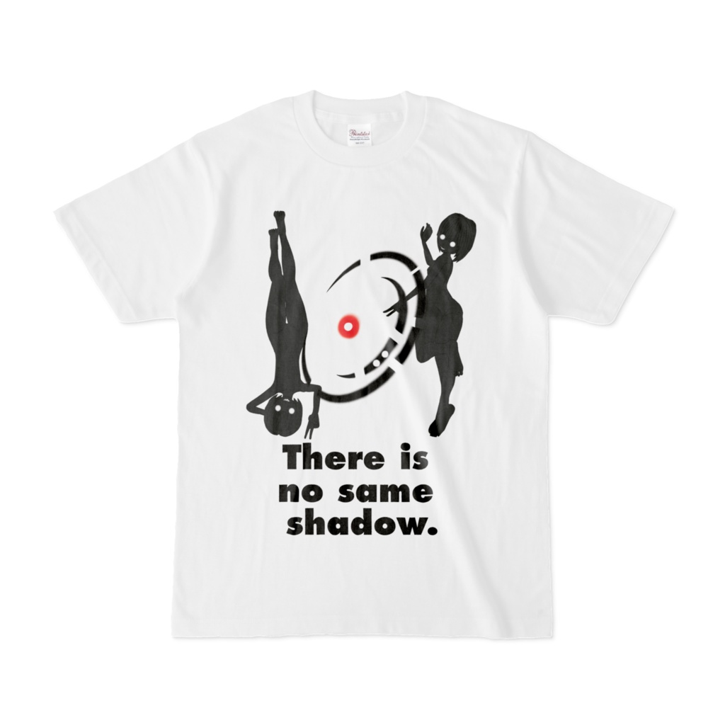 影の魔物_δ(デルタ)さん『There is no same shadow』Tシャツ