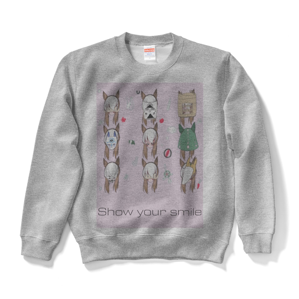 ユス(nox-project)『Show your smile』長袖スウェット