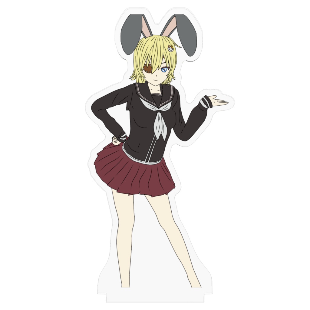 アクリルフィギュア『ノーラ=ラビ=ユヅキ=シオン少佐』