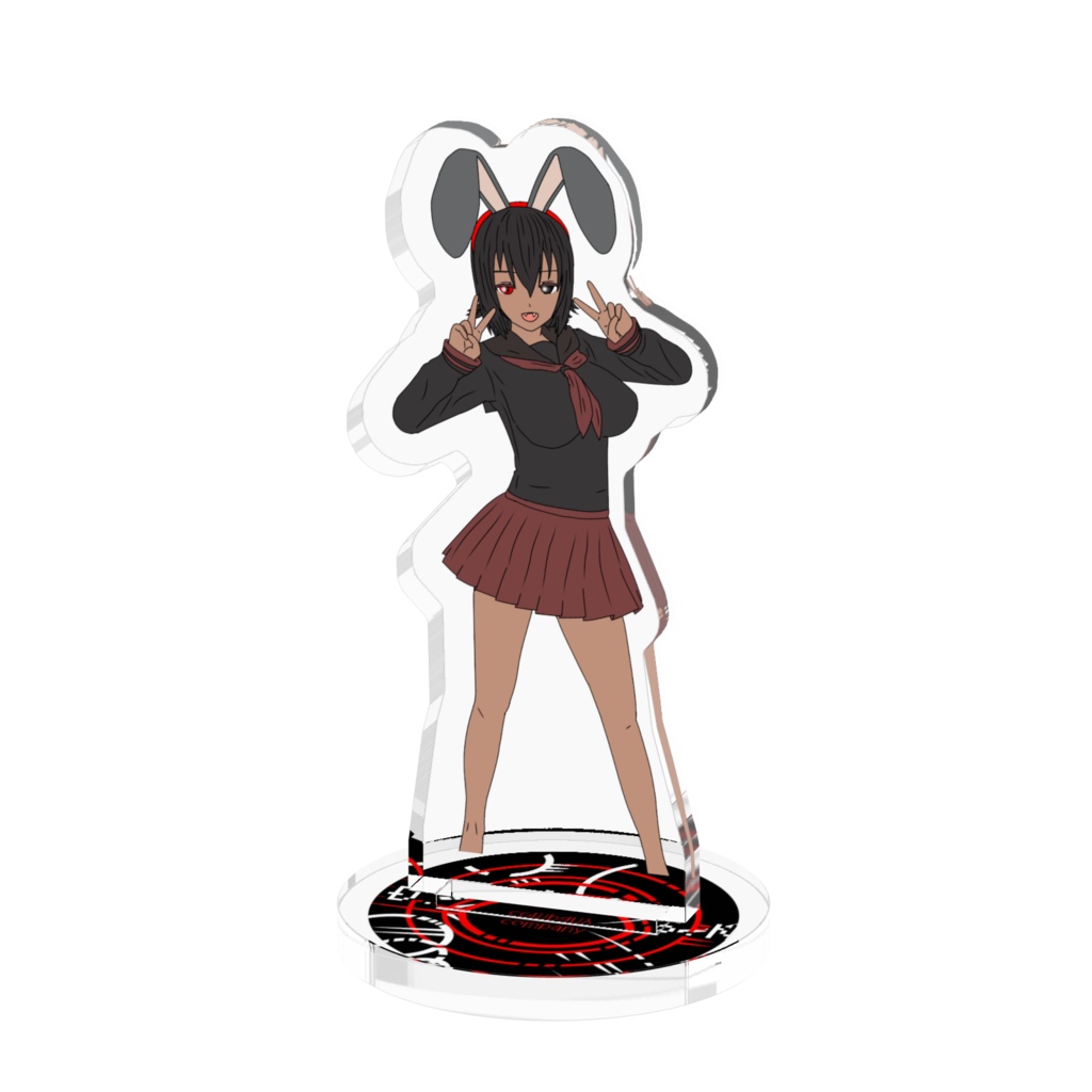 アクリルフィギュア『マユラ=ラビ=ユヅキ=シオン二等兵 』