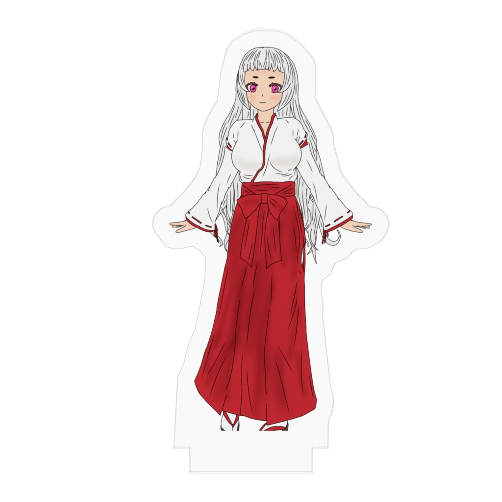 アクリルフィギュア『太田命(D.I.N.S.I.S.N社) 』 うかちゃんと狐 うか狐