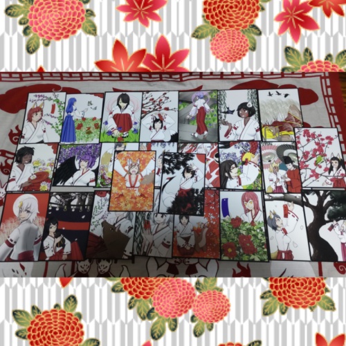 花札狐絵巻 ― 全25種ポストカードコレクション ―