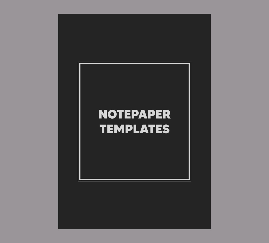 01デジタルノートテンプレート(プリント可)