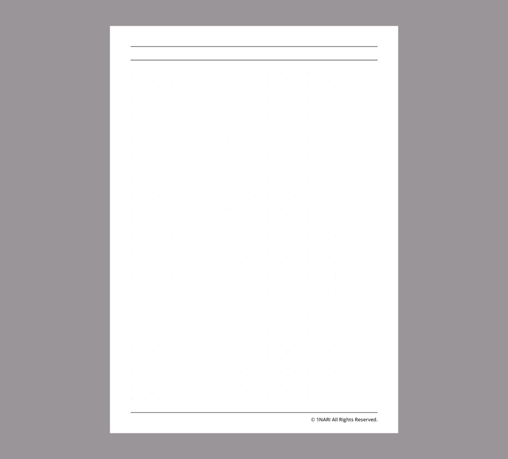 01デジタルノートテンプレート(プリント可)