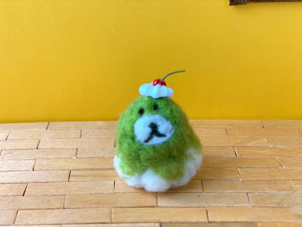 抹茶かき氷ちゃん