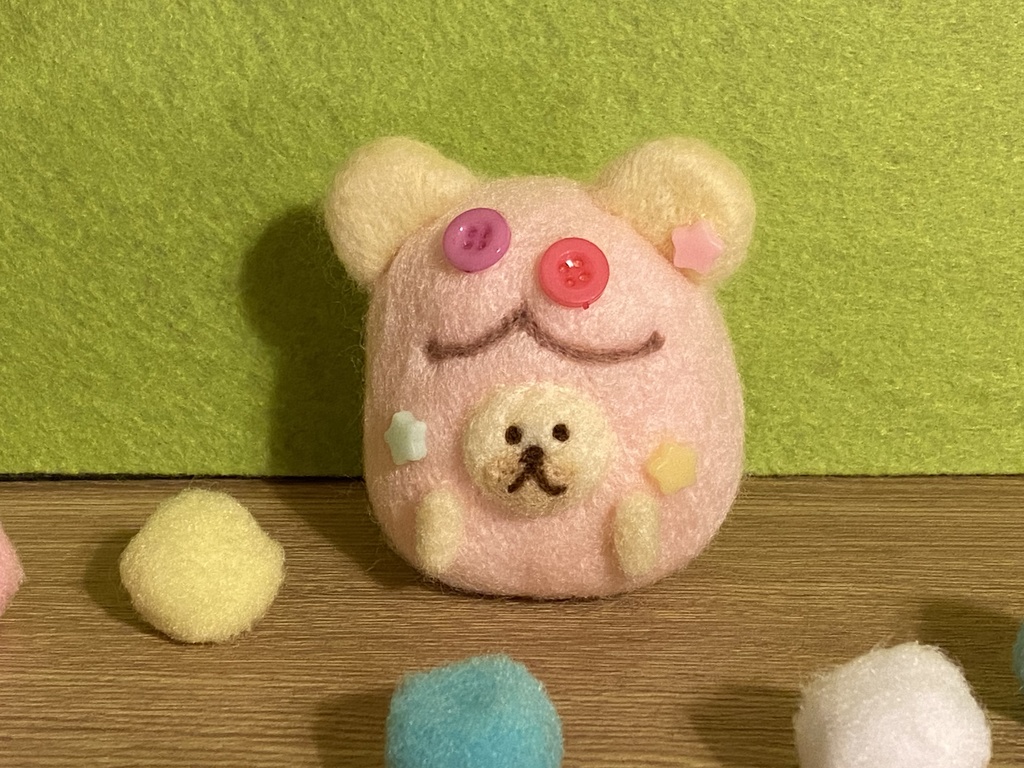 パステルモンスター(ベビーピンク)