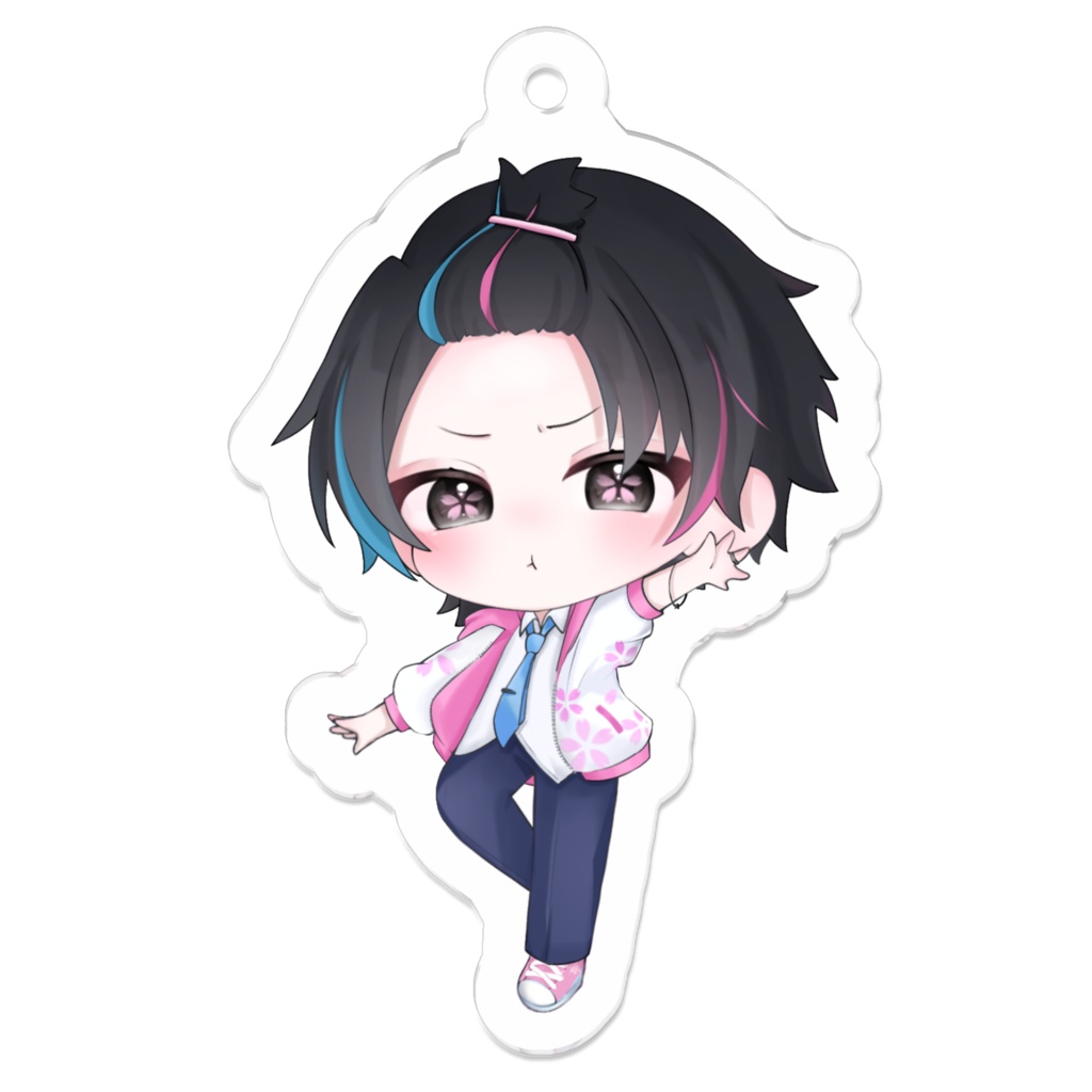 アクリルキーホルダー初期衣装_SDパターンC