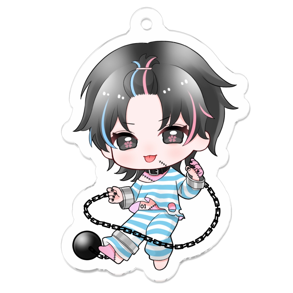 アクリルキーホルダーハロウィン_SD囚人