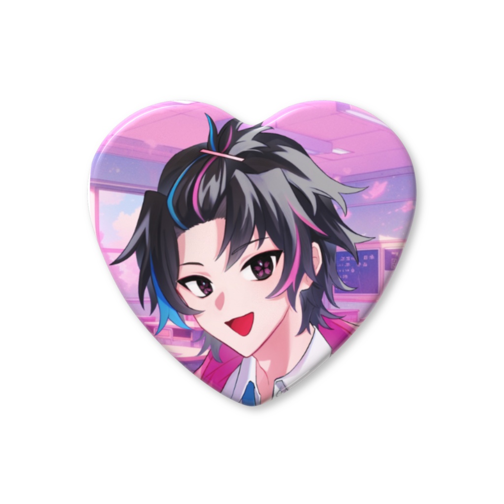 ♡販売限定♡ハート缶バッジ_初期衣装