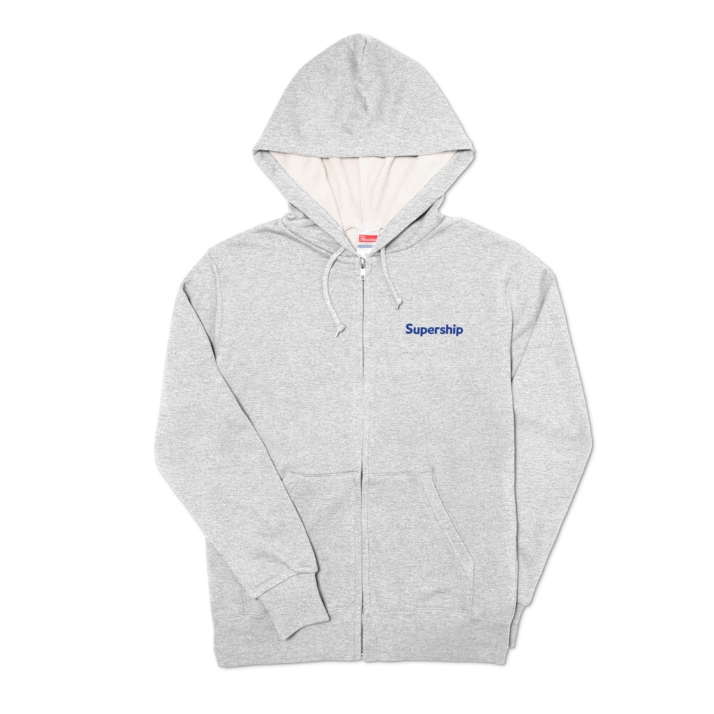 SS Zip Hoodie  Gray