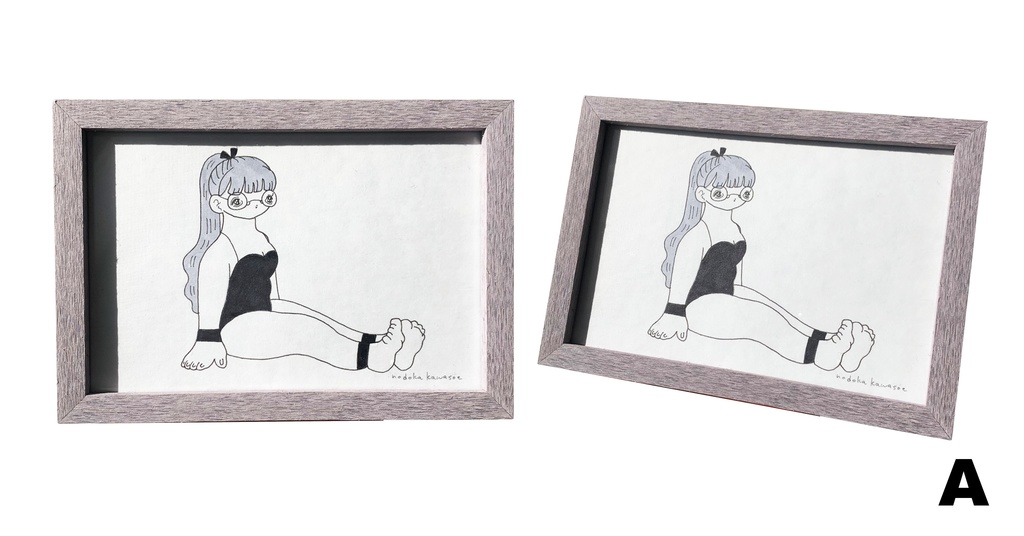 ドローイング原画/はがきサイズ