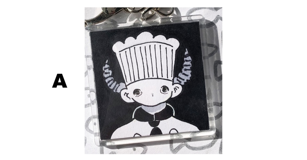 原画アクリルキーホルダー