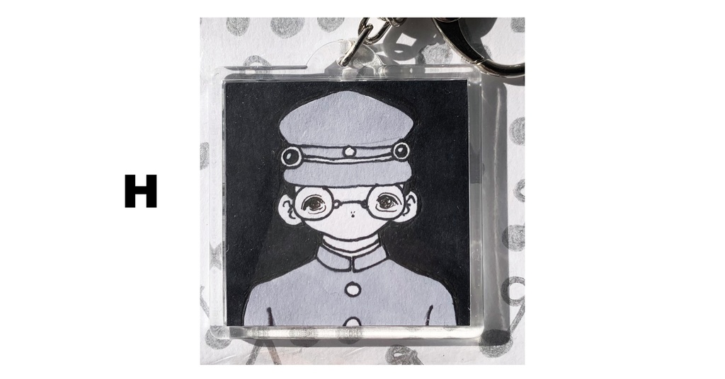 原画アクリルキーホルダー