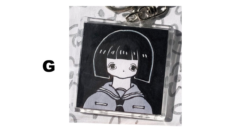 原画アクリルキーホルダー