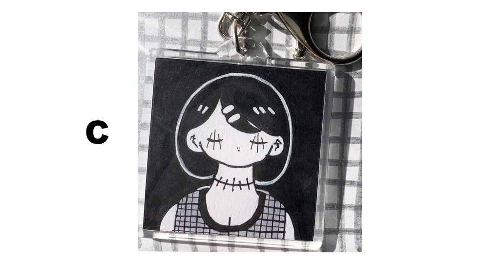 原画アクリルキーホルダー