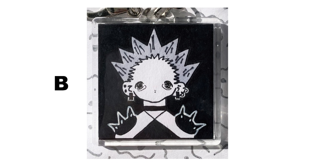 原画アクリルキーホルダー