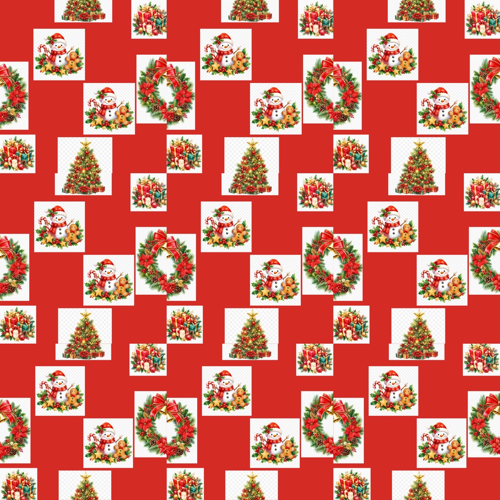 クリスマスデジタルパーパー　